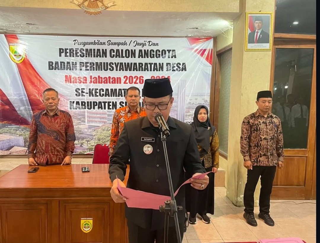 Resmi Dilantik, Anggota BPD Masa Bakti 2026-2034 Siap Mengawal Tata Kelola dan Aspirasi Warga Desa